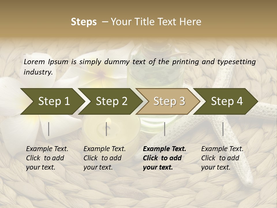 Candle Liquid Bottle PowerPoint Template