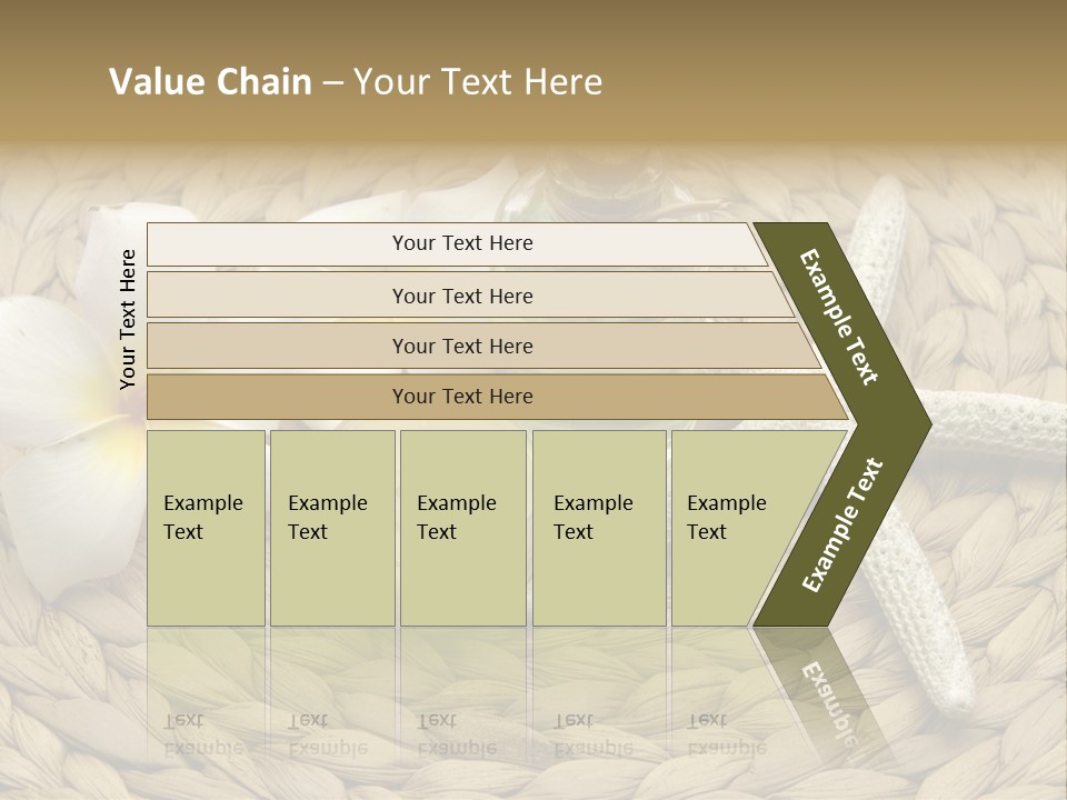 Candle Liquid Bottle PowerPoint Template