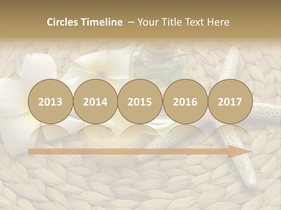 Candle Liquid Bottle PowerPoint Template