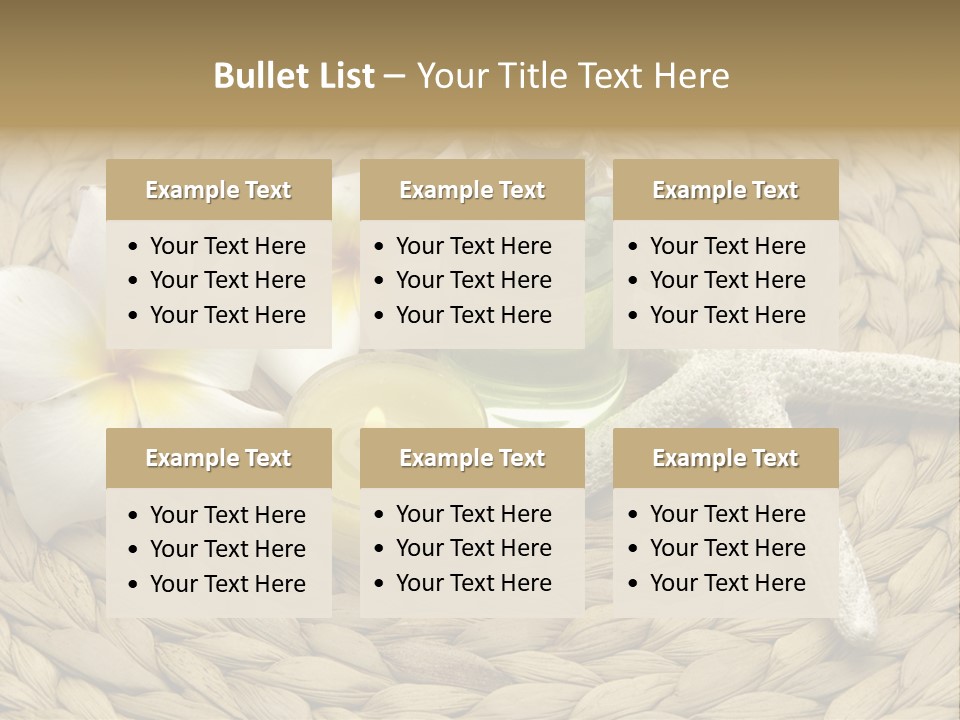 Candle Liquid Bottle PowerPoint Template
