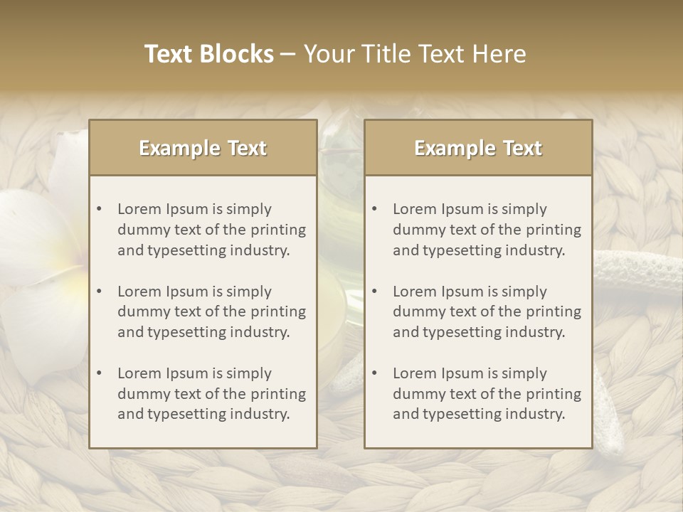Candle Liquid Bottle PowerPoint Template