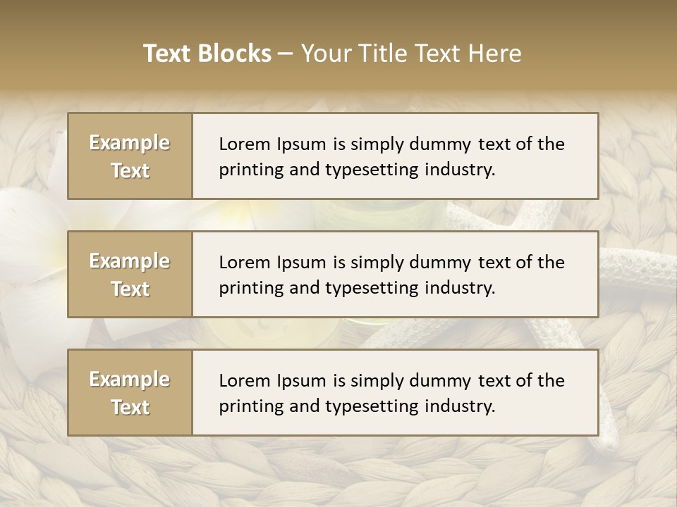Candle Liquid Bottle PowerPoint Template