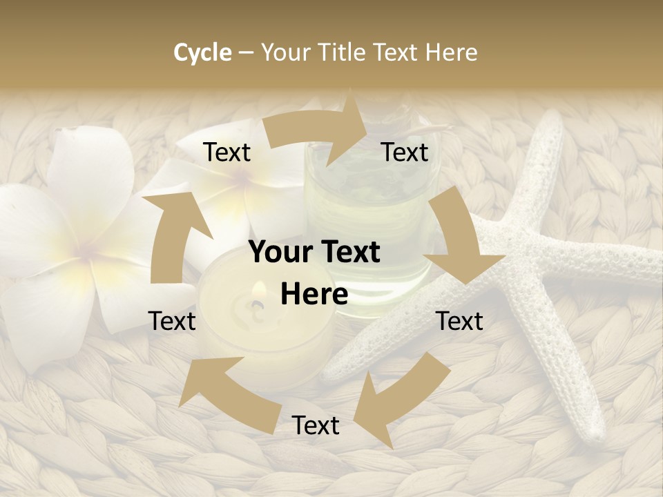 Candle Liquid Bottle PowerPoint Template