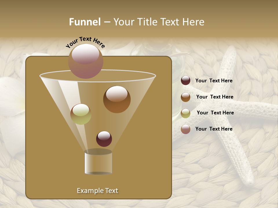 Candle Liquid Bottle PowerPoint Template