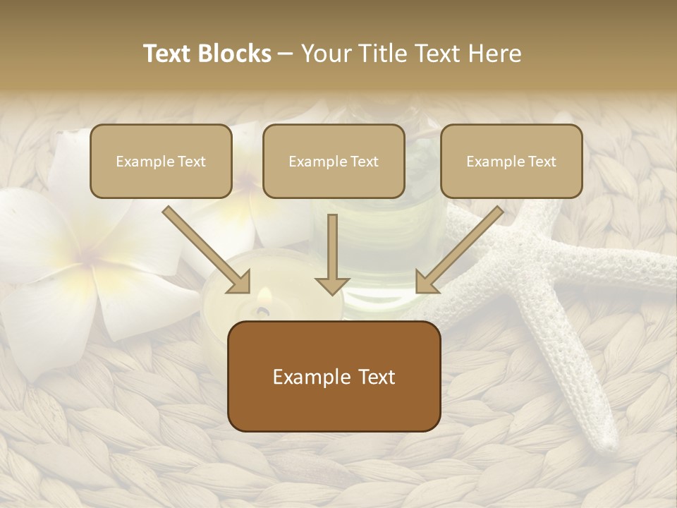 Candle Liquid Bottle PowerPoint Template