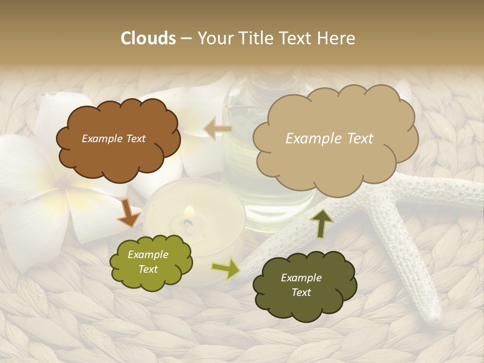 Candle Liquid Bottle PowerPoint Template