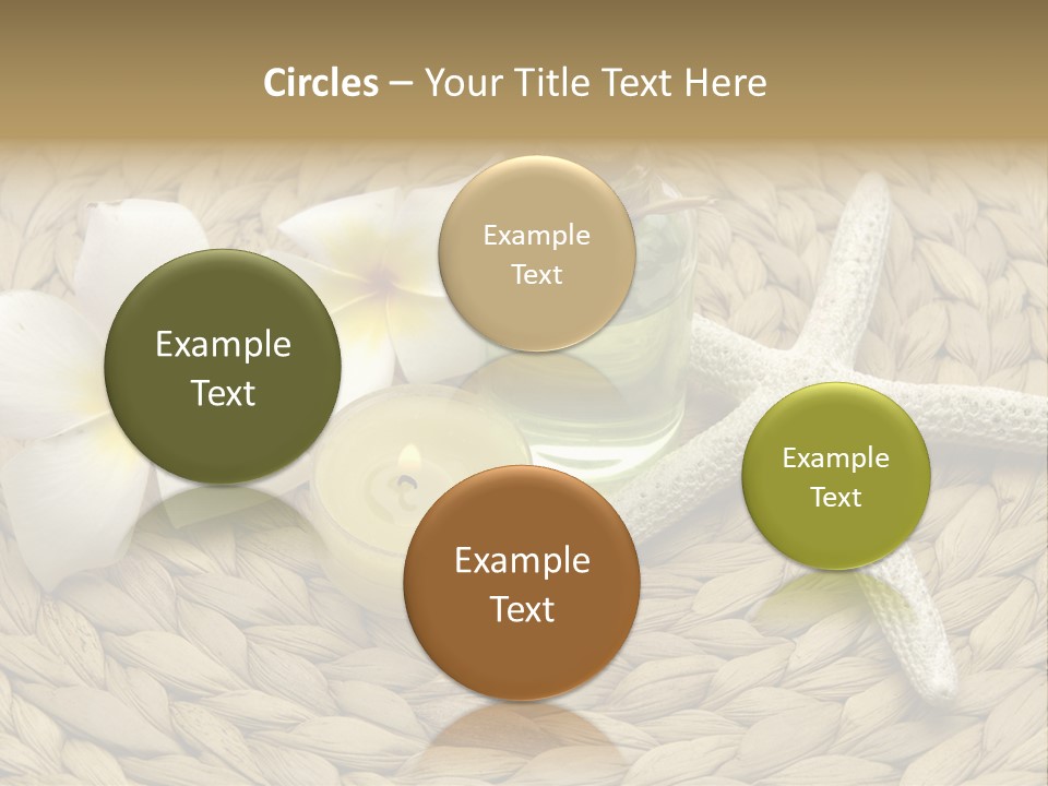 Candle Liquid Bottle PowerPoint Template