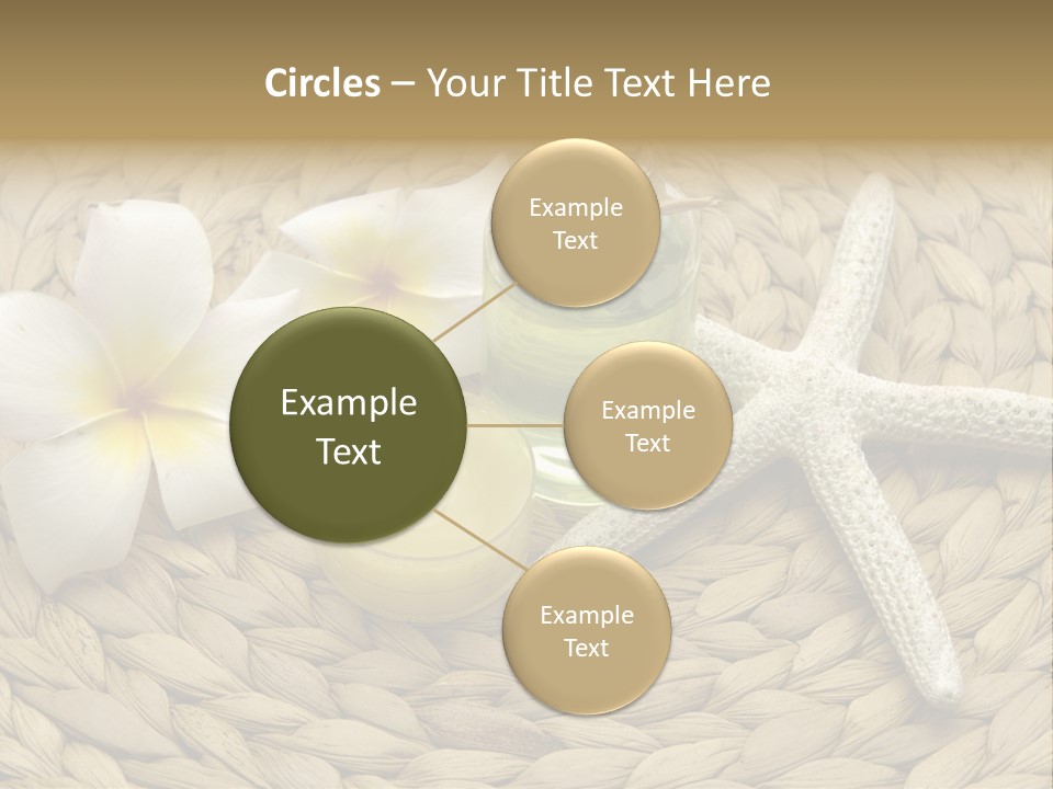 Candle Liquid Bottle PowerPoint Template