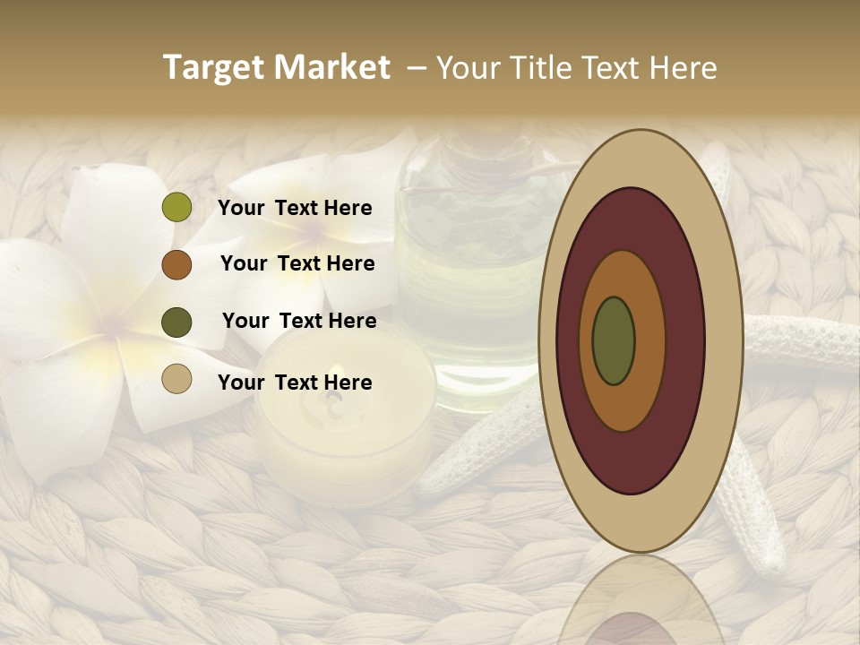 Candle Liquid Bottle PowerPoint Template