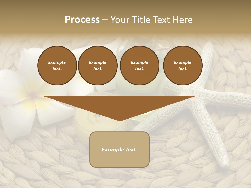 Candle Liquid Bottle PowerPoint Template
