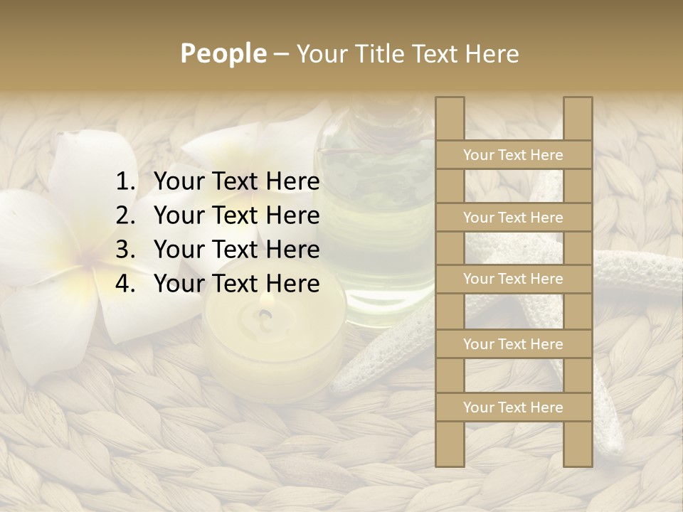 Candle Liquid Bottle PowerPoint Template