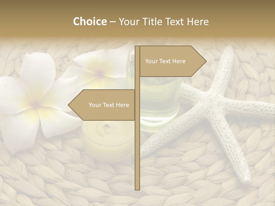 Candle Liquid Bottle PowerPoint Template