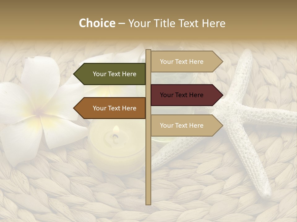 Candle Liquid Bottle PowerPoint Template