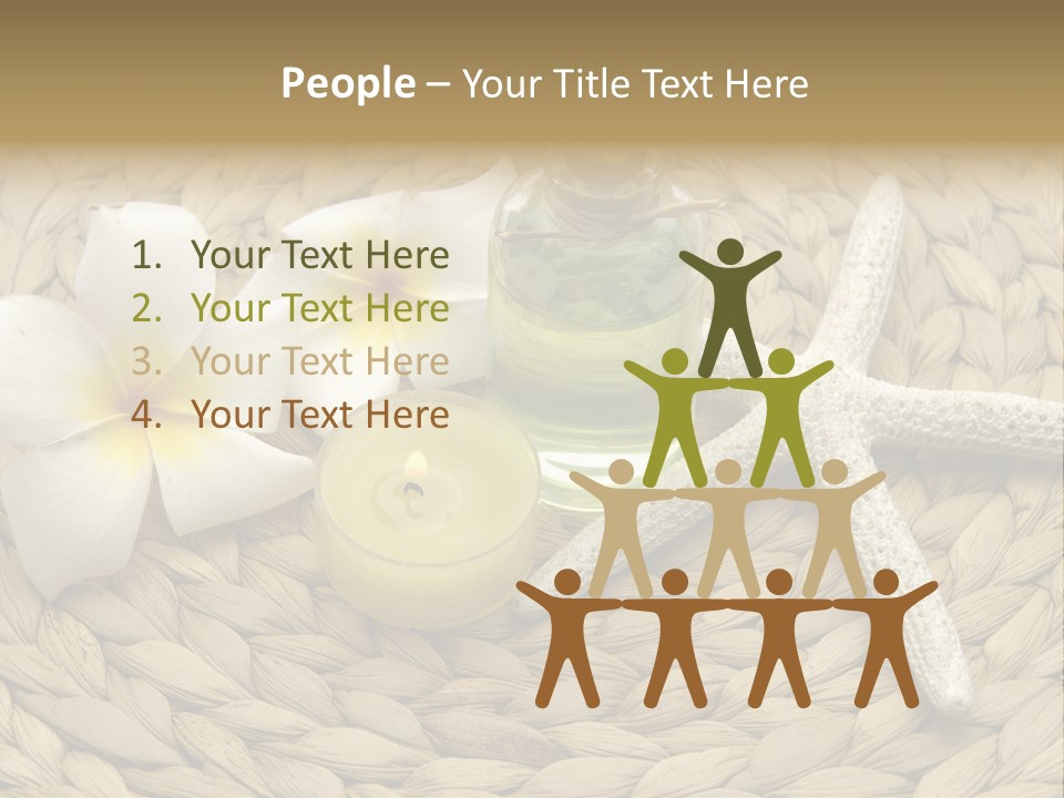 Candle Liquid Bottle PowerPoint Template