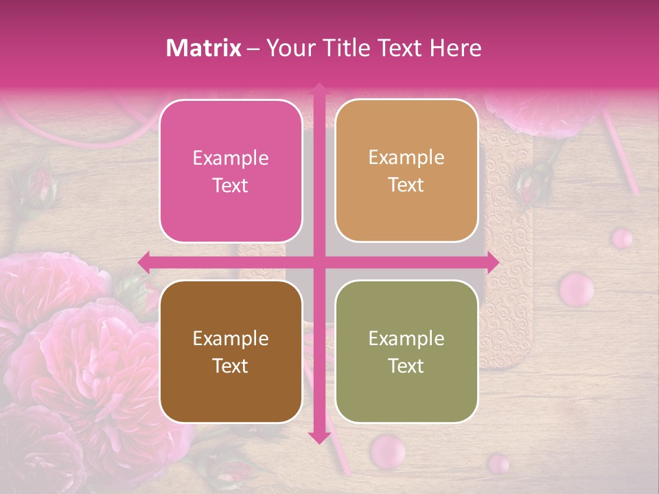 Thread Scratch Rose PowerPoint Template