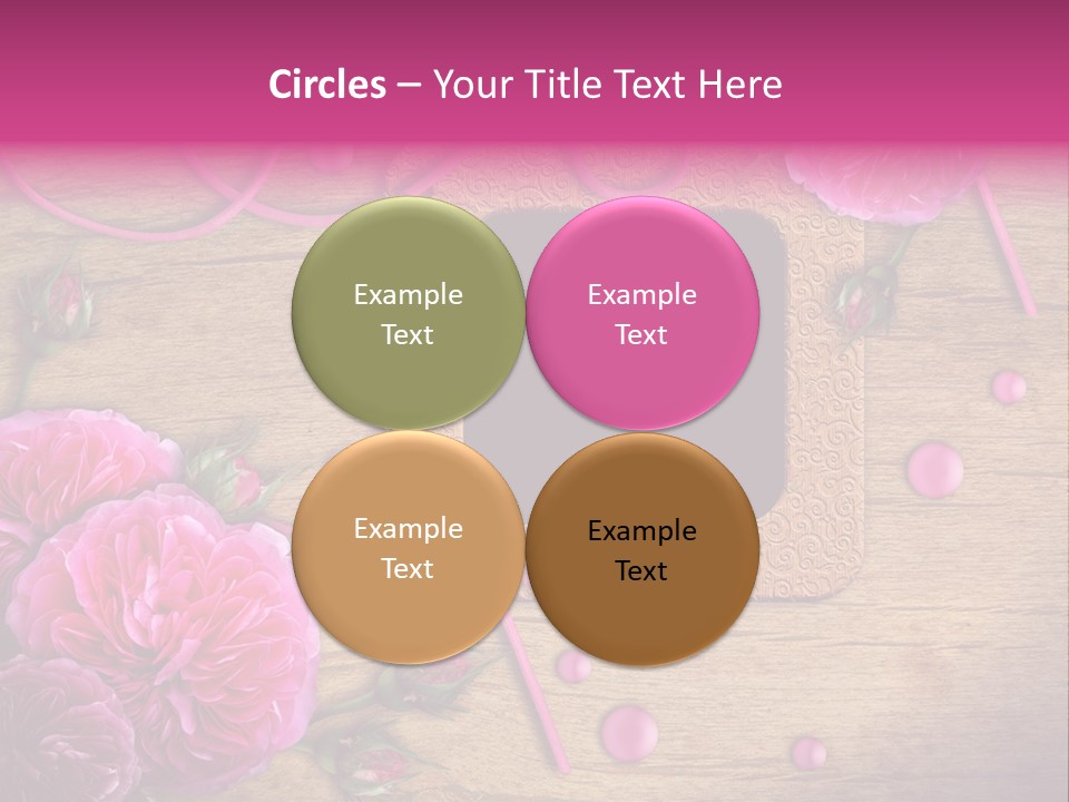 Thread Scratch Rose PowerPoint Template