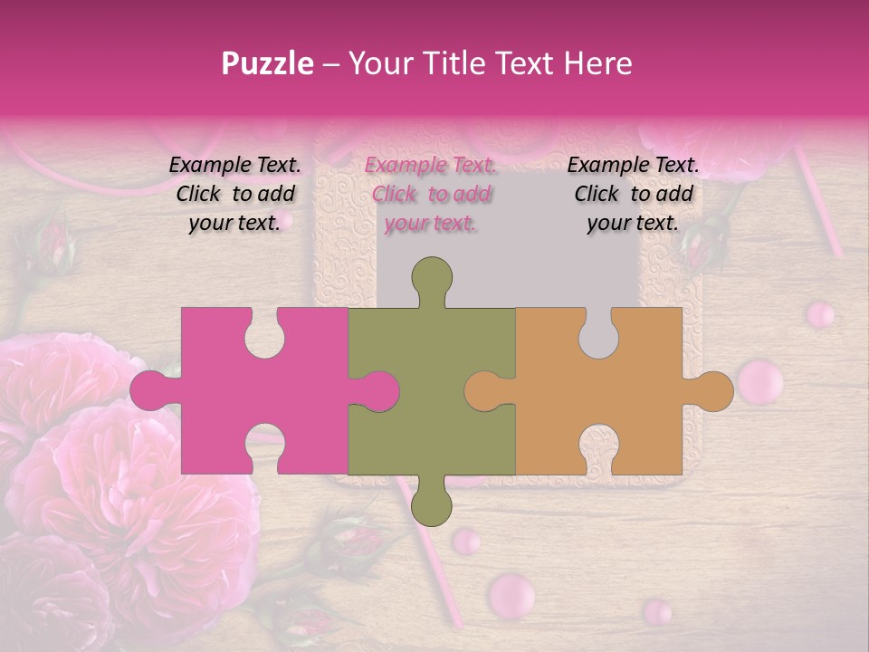 Thread Scratch Rose PowerPoint Template