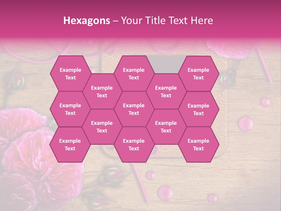 Thread Scratch Rose PowerPoint Template