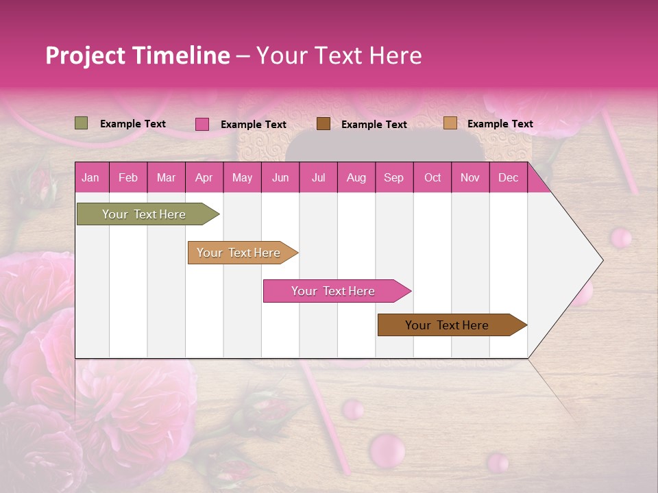 Thread Scratch Rose PowerPoint Template