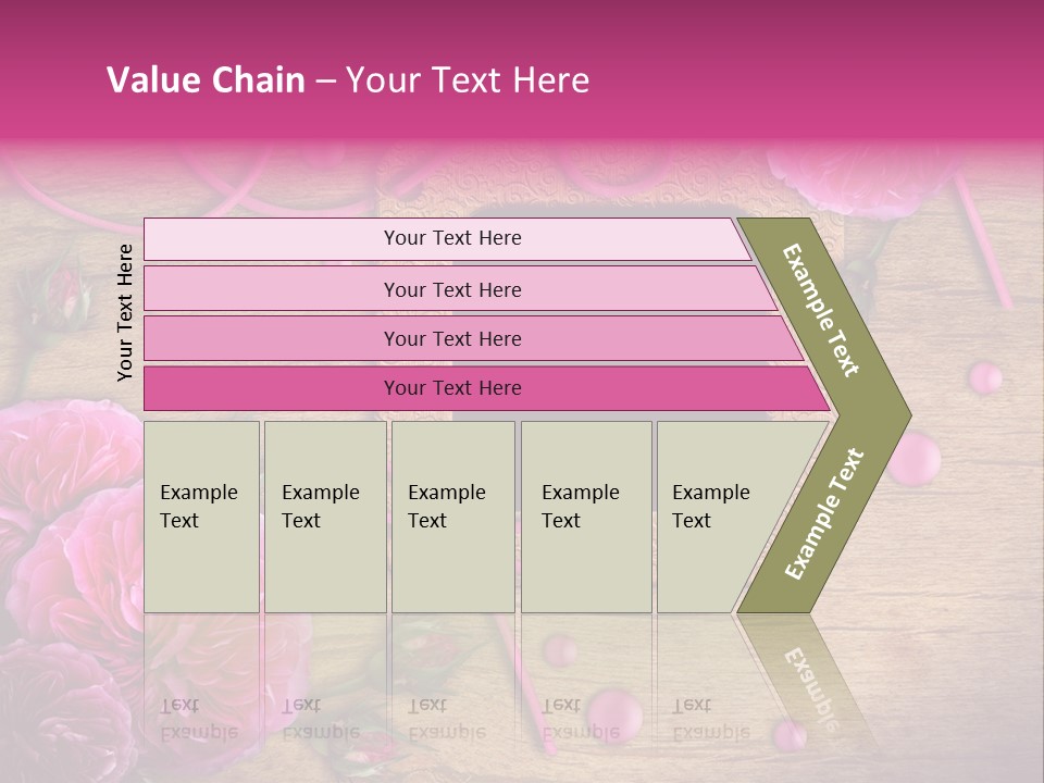 Thread Scratch Rose PowerPoint Template