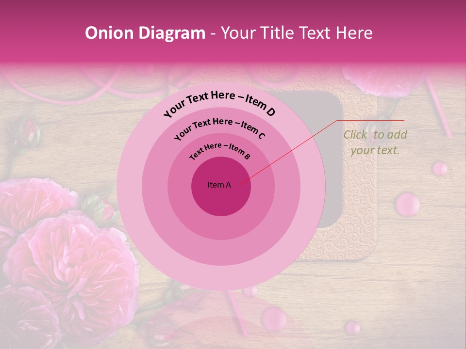 Thread Scratch Rose PowerPoint Template