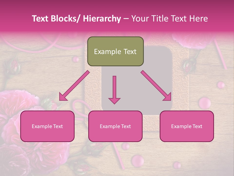 Thread Scratch Rose PowerPoint Template