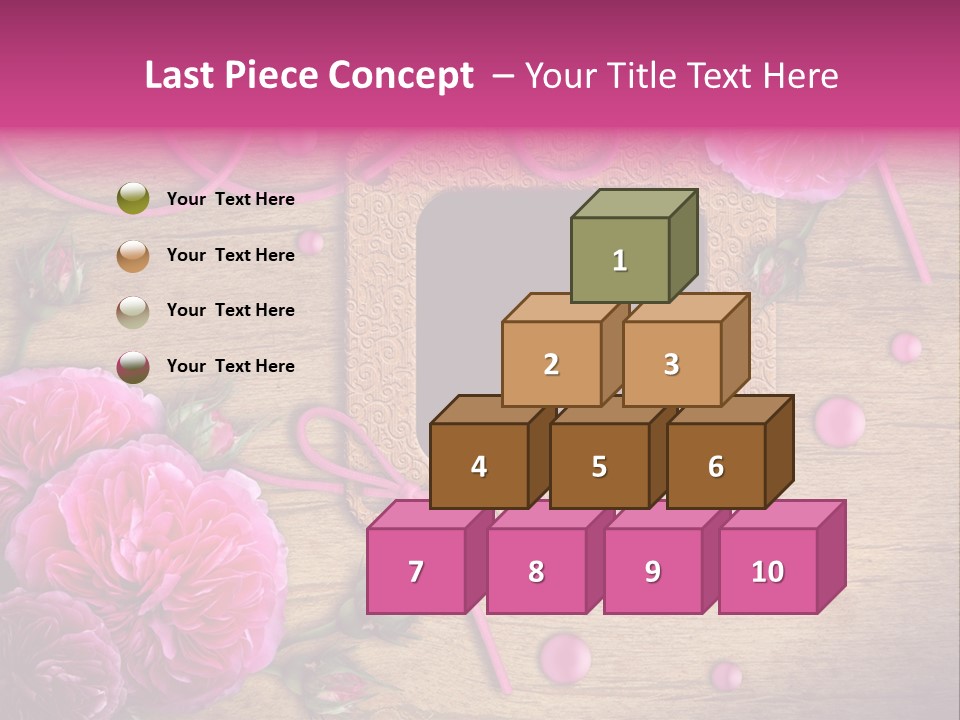 Thread Scratch Rose PowerPoint Template