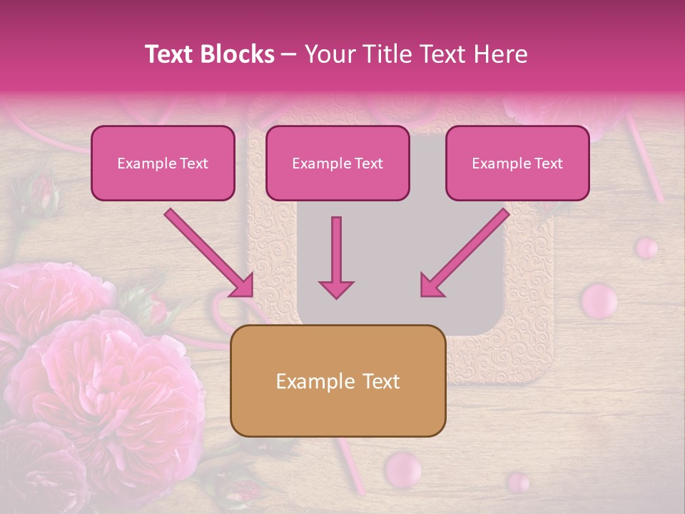 Thread Scratch Rose PowerPoint Template