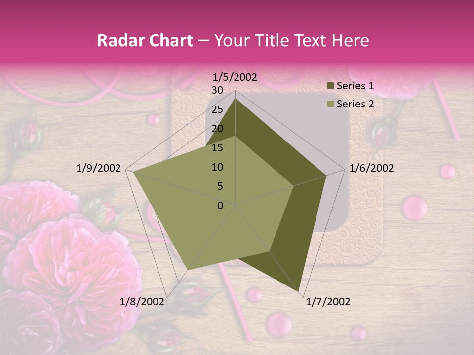 Thread Scratch Rose PowerPoint Template