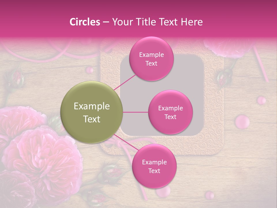 Thread Scratch Rose PowerPoint Template