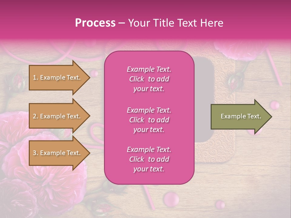Thread Scratch Rose PowerPoint Template