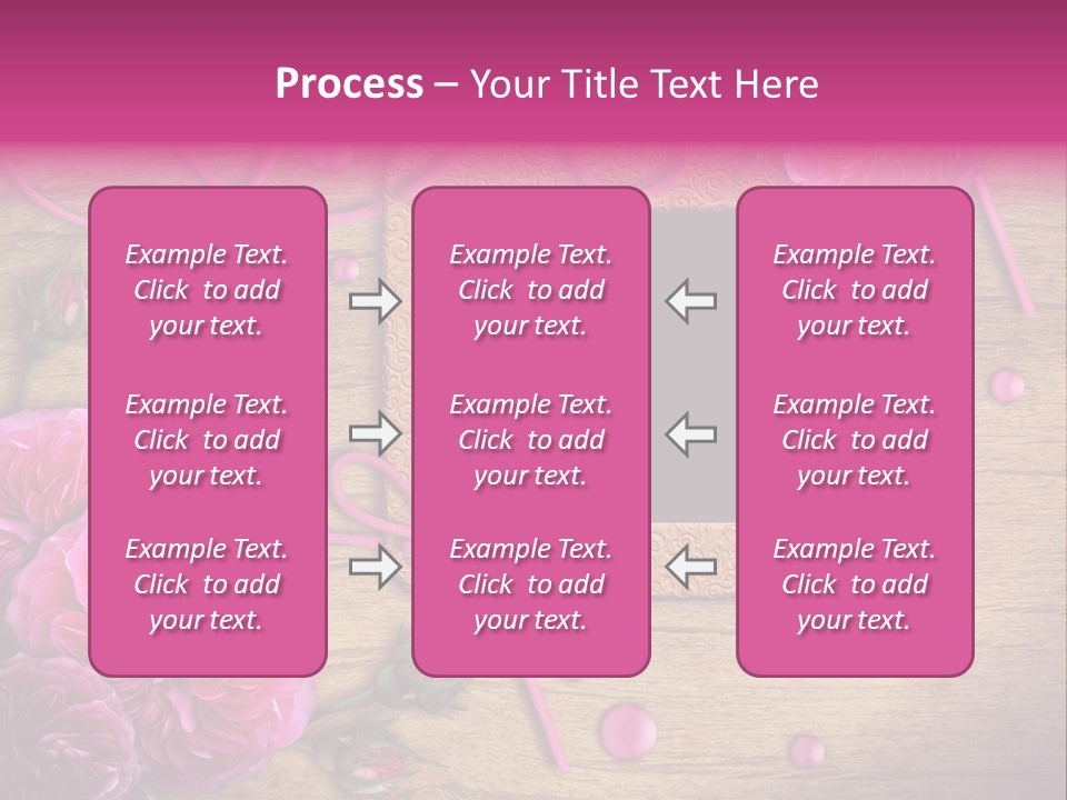 Thread Scratch Rose PowerPoint Template