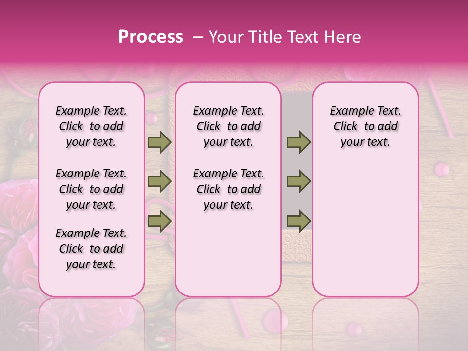 Thread Scratch Rose PowerPoint Template