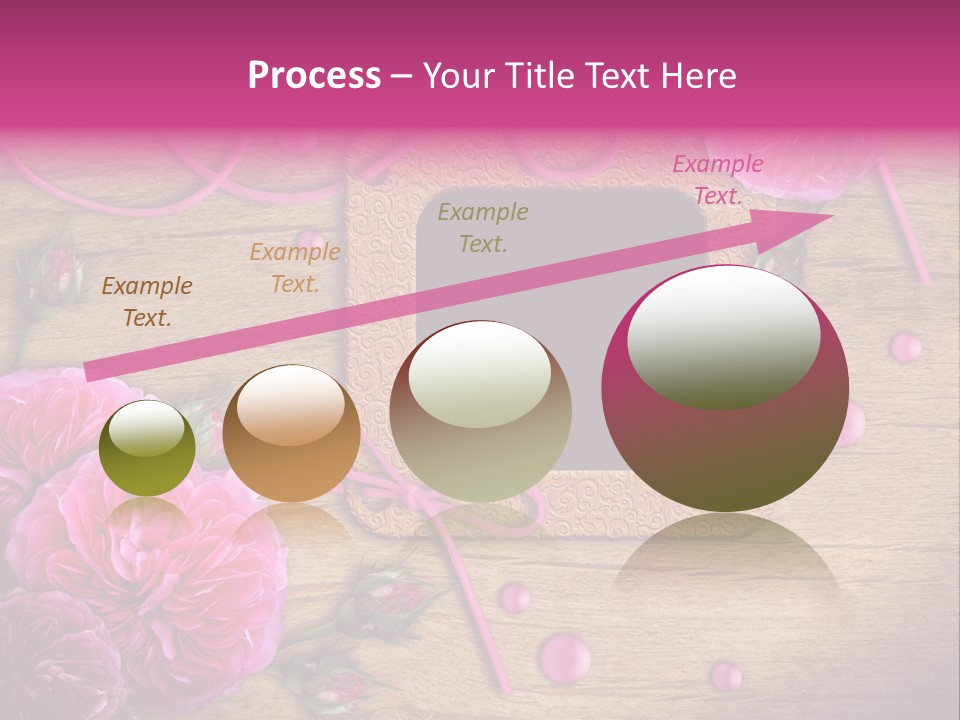 Thread Scratch Rose PowerPoint Template