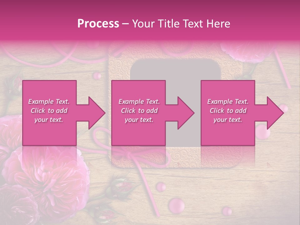 Thread Scratch Rose PowerPoint Template