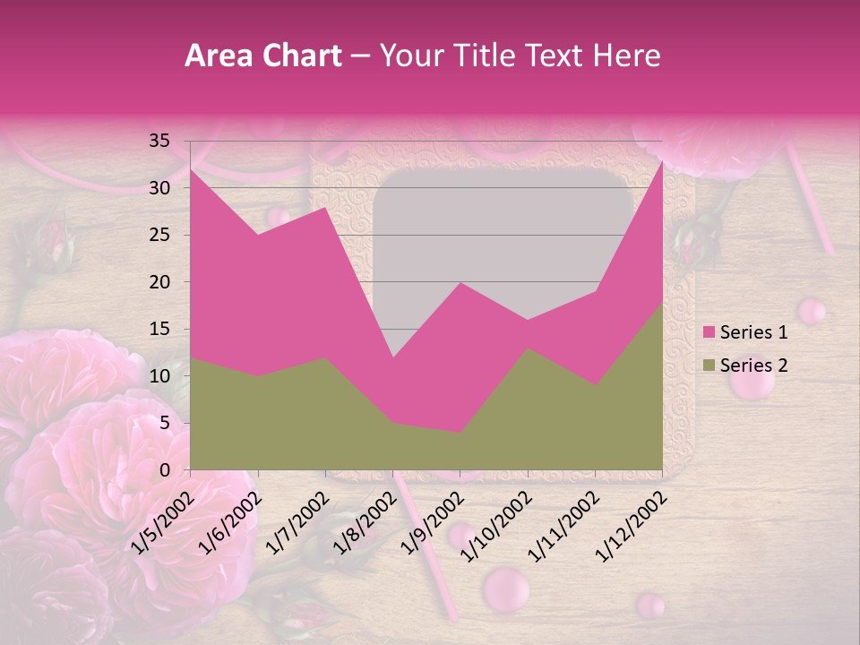 Thread Scratch Rose PowerPoint Template