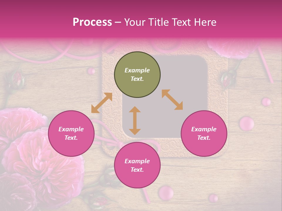 Thread Scratch Rose PowerPoint Template