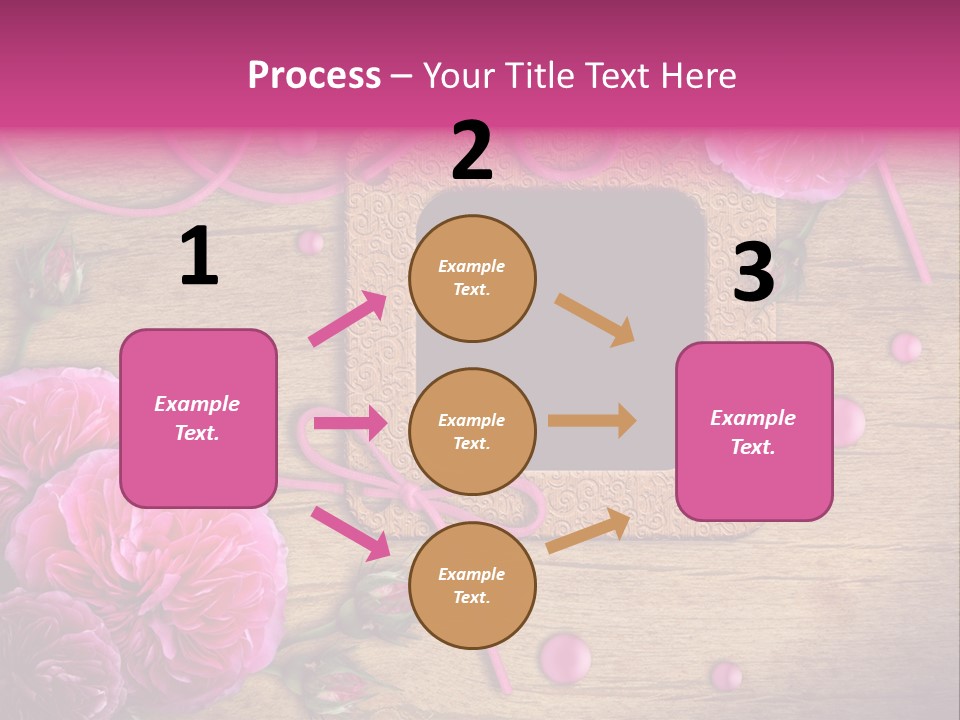 Thread Scratch Rose PowerPoint Template