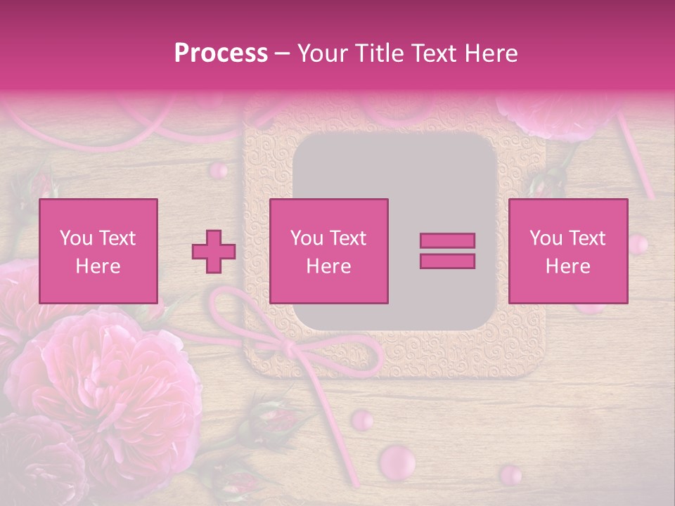 Thread Scratch Rose PowerPoint Template
