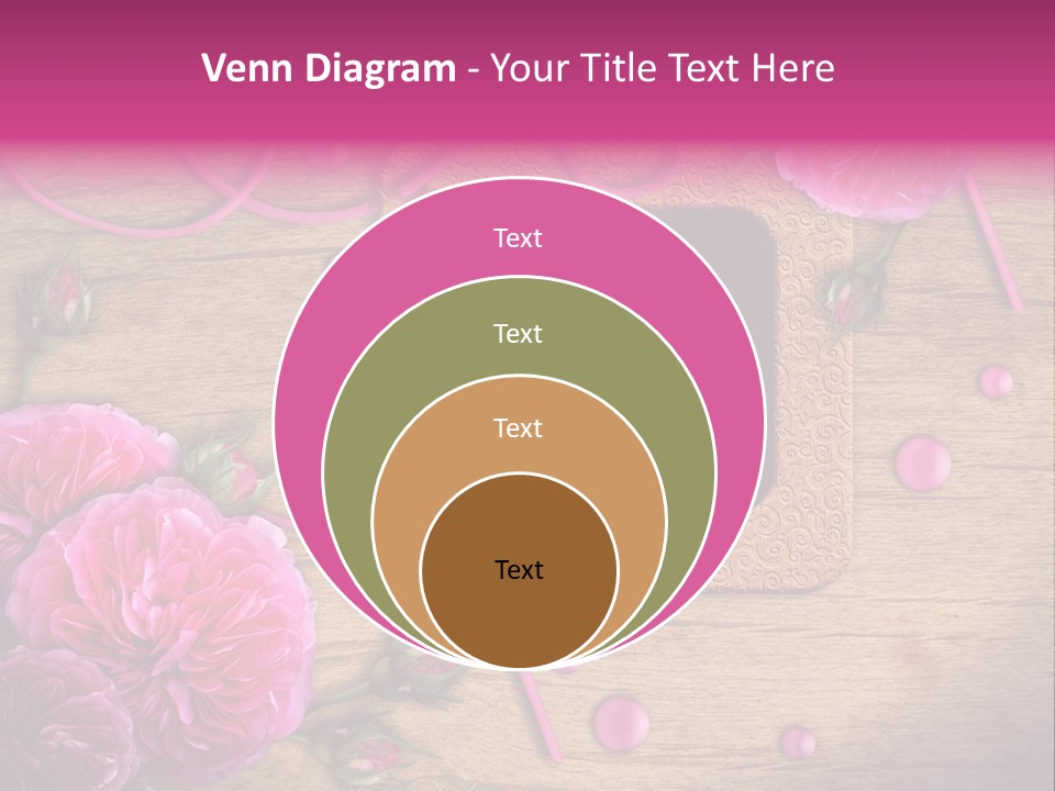 Thread Scratch Rose PowerPoint Template