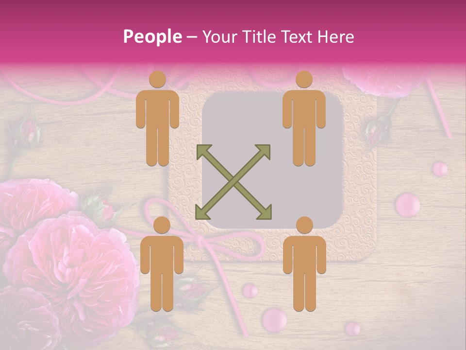 Thread Scratch Rose PowerPoint Template