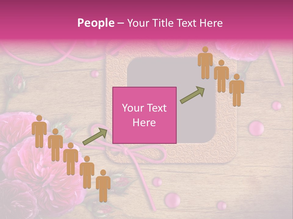 Thread Scratch Rose PowerPoint Template