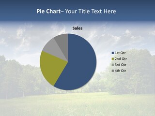 Park Shadows Outdoors PowerPoint Template