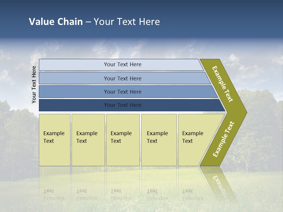 Park Shadows Outdoors PowerPoint Template