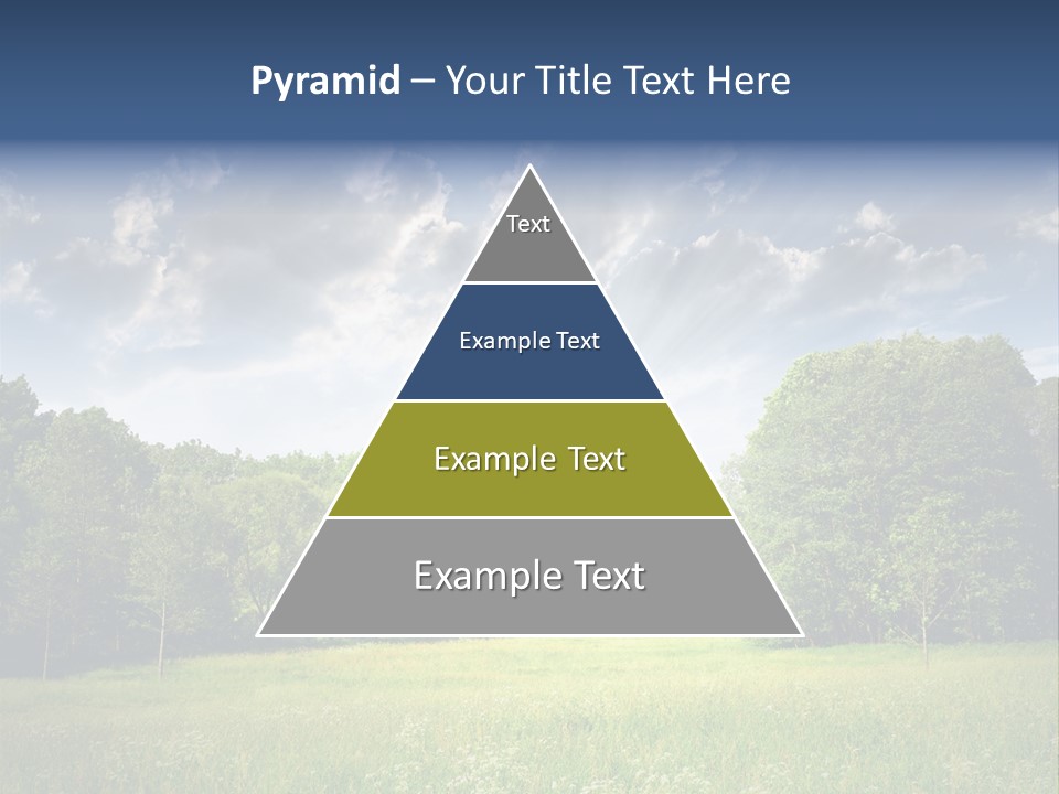 Park Shadows Outdoors PowerPoint Template