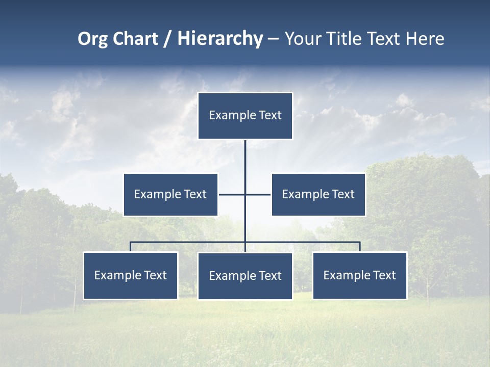 Park Shadows Outdoors PowerPoint Template
