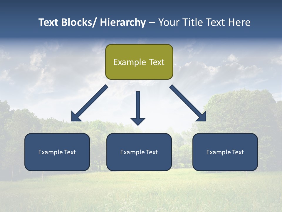 Park Shadows Outdoors PowerPoint Template