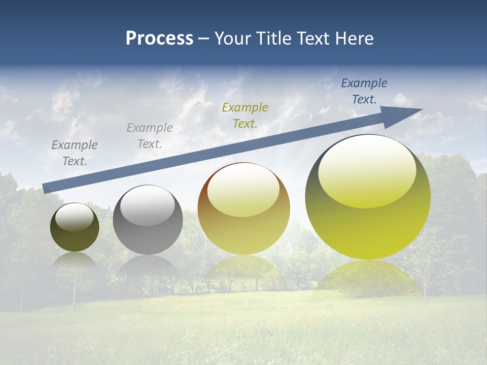 Park Shadows Outdoors PowerPoint Template