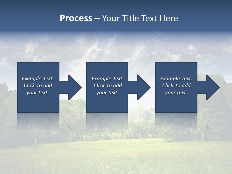 Park Shadows Outdoors PowerPoint Template