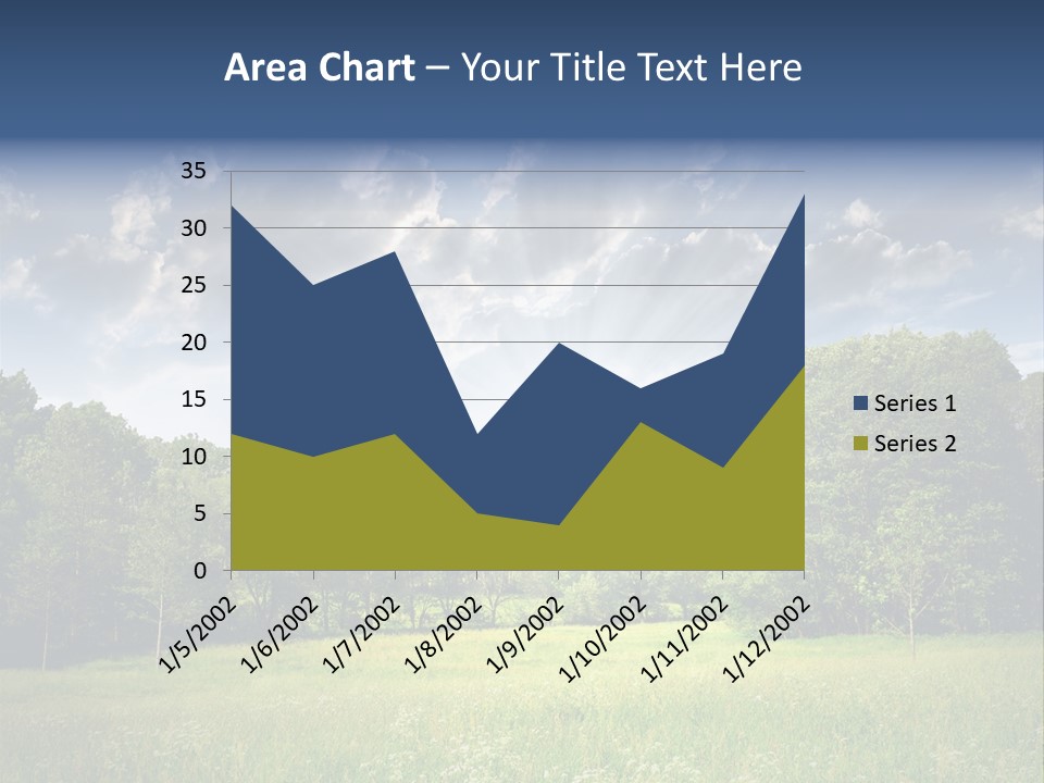 Park Shadows Outdoors PowerPoint Template